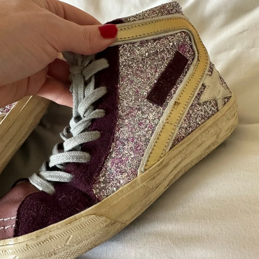 GOLDEN GOOSE hi top sneakers - Picture 6 of 9